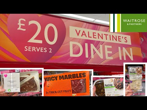 Waitrose’s £20 Vegan Valentine’s Meal Deal