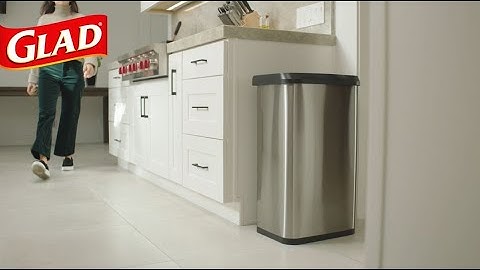 Glad Motion Sensor Trash Can