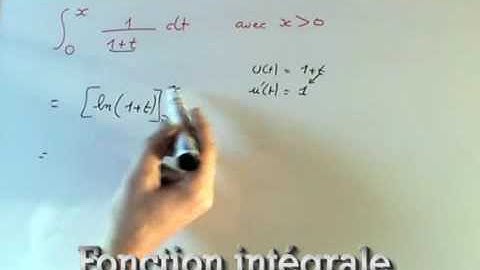 FONCTION INTEGRALE Primitive et fonction intégrale