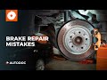 Top 5 brake repair mistakes  autodoc tips