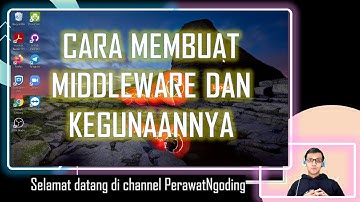 #08 TUTORIAL CARA MEMBUAT APLIKASI MENGGUNAKAN LARAVEL 8 - CARA MUDAH MENGGUNAKAN MIDDLEWARE