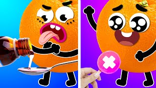 Doodles In The Hospital | Funny Adventures & Epic Fails Of Tricky Fruits By Doodland