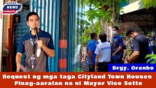 Mayor Vico Sotto binisita ang Citylane Town Houses Brgy. Oranbo Pasig City | Oplan Kaayusan