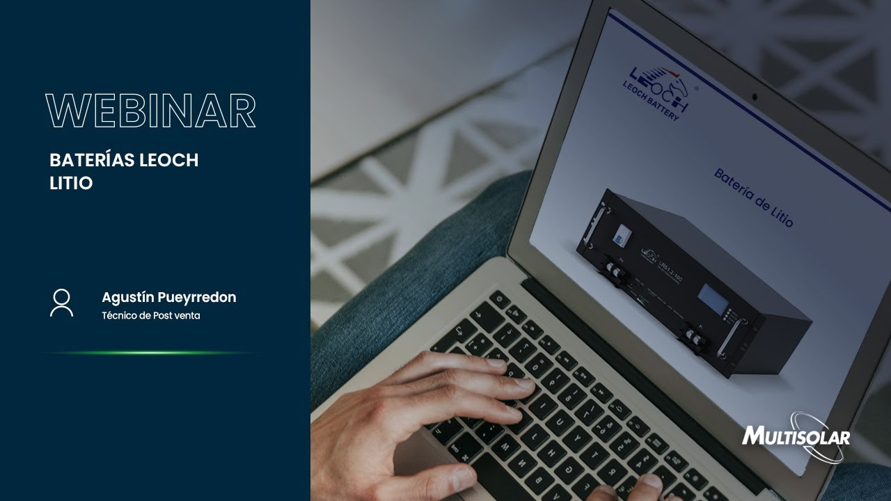 Webinar Baterías Leoch Litio