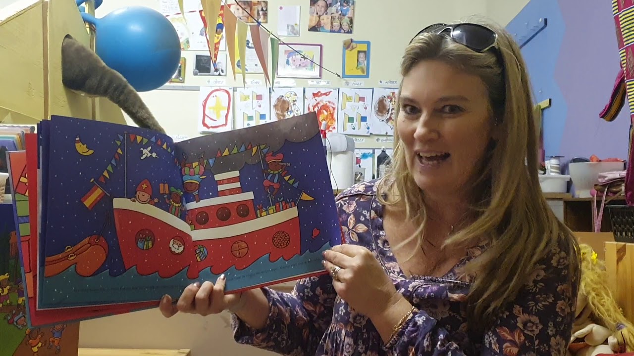 Verhaal: (Klaasje Sinterklaasje en de pakjesboot)