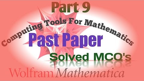 Past Paper Solved MCQ
