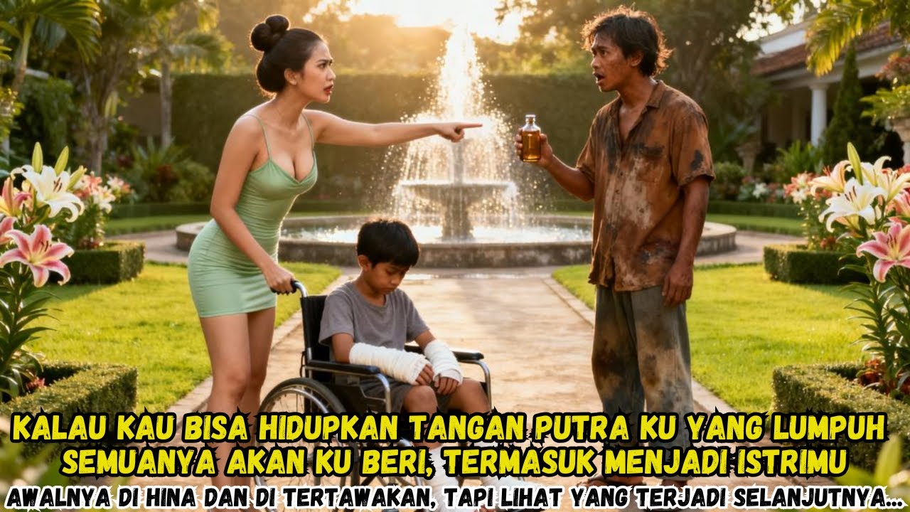 Kalau Kau Bisa Hidupkan Lagi Tangan Putraku yang Lumpuh, Aku Rela Jadi Istrimu! Ini Yang Terjadi...