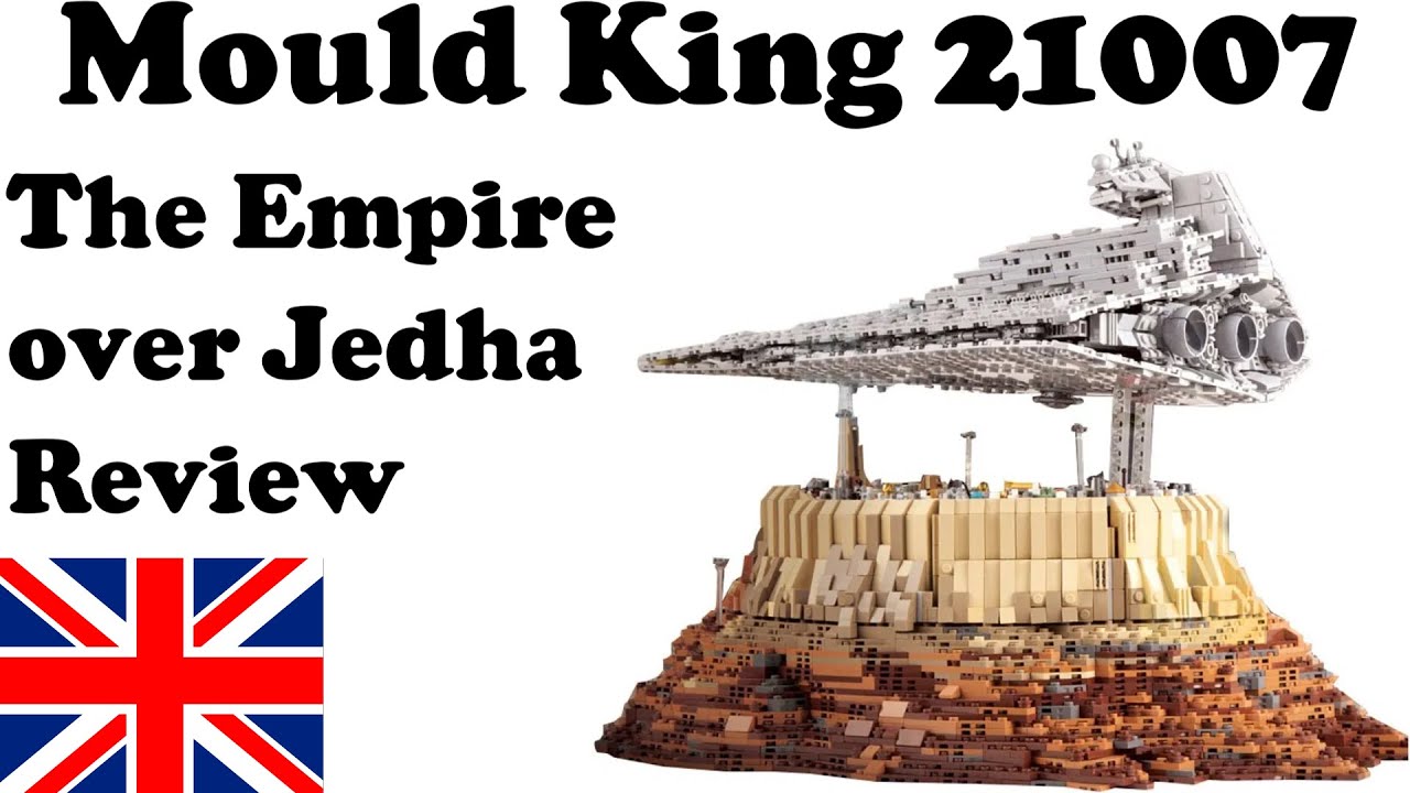 Mould King MOC The Empire Over Jedha City Super Star Destroyer Spaceship  Model Building Kits UCS Collectible Set for Adults Educational Gifts