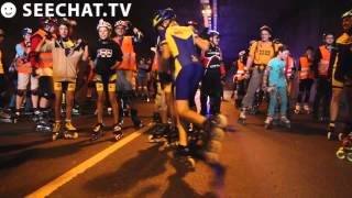 FN-rollt: Harlem-Shake und Inlineskaten auf der B31-NEU: Friedrichshafen am Bodensee, 20.09.2013