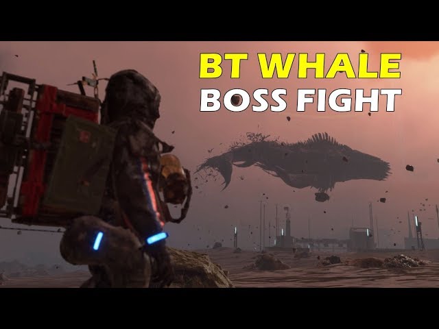 Death Stranding Director's Cut - Final Boss Fight / BT Whale (PS5) 4K Ultra  HD 