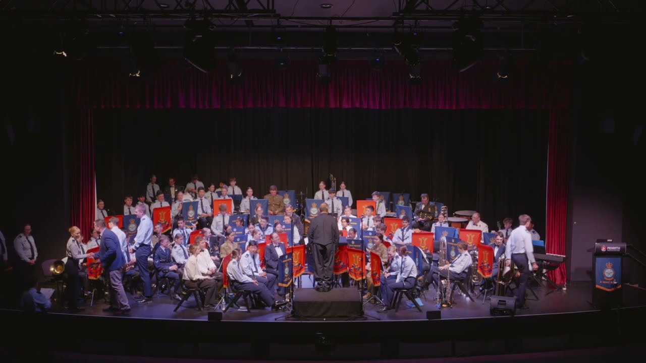 Awarding of AAFC Musicians Badges and service certificates.