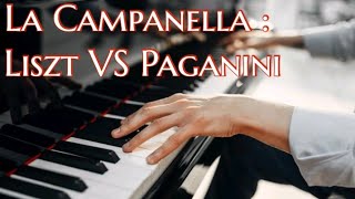 La Campanella Liszt 1838 Vs Paganini Original Version