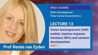 Lecture 13: VAR, impulse response functions (IRFs) and variance decomposition