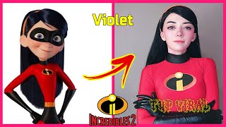 The Incredibles 2 Characters In Real Life 👉@TupViral