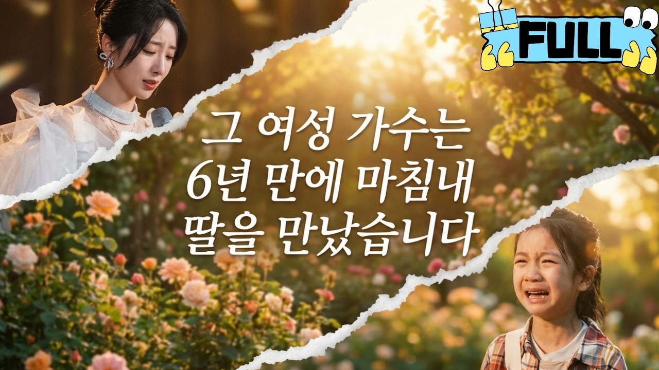[Korean subtitles]그 여성 가수는 6년 만에 마침내 딸을 만났습니다！#Minidrama #drama #촌극