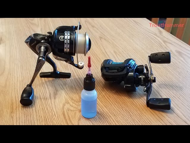 How to Apply Lubricant to Spinning and Casting Reels 