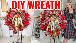 DIY ELEGANT CHRISTMAS WREATH + BOWI Love Christmas ep 8 Olivias Romantic Home