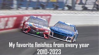 My Favorite NASCAR Finishes From Every Year (20102023)