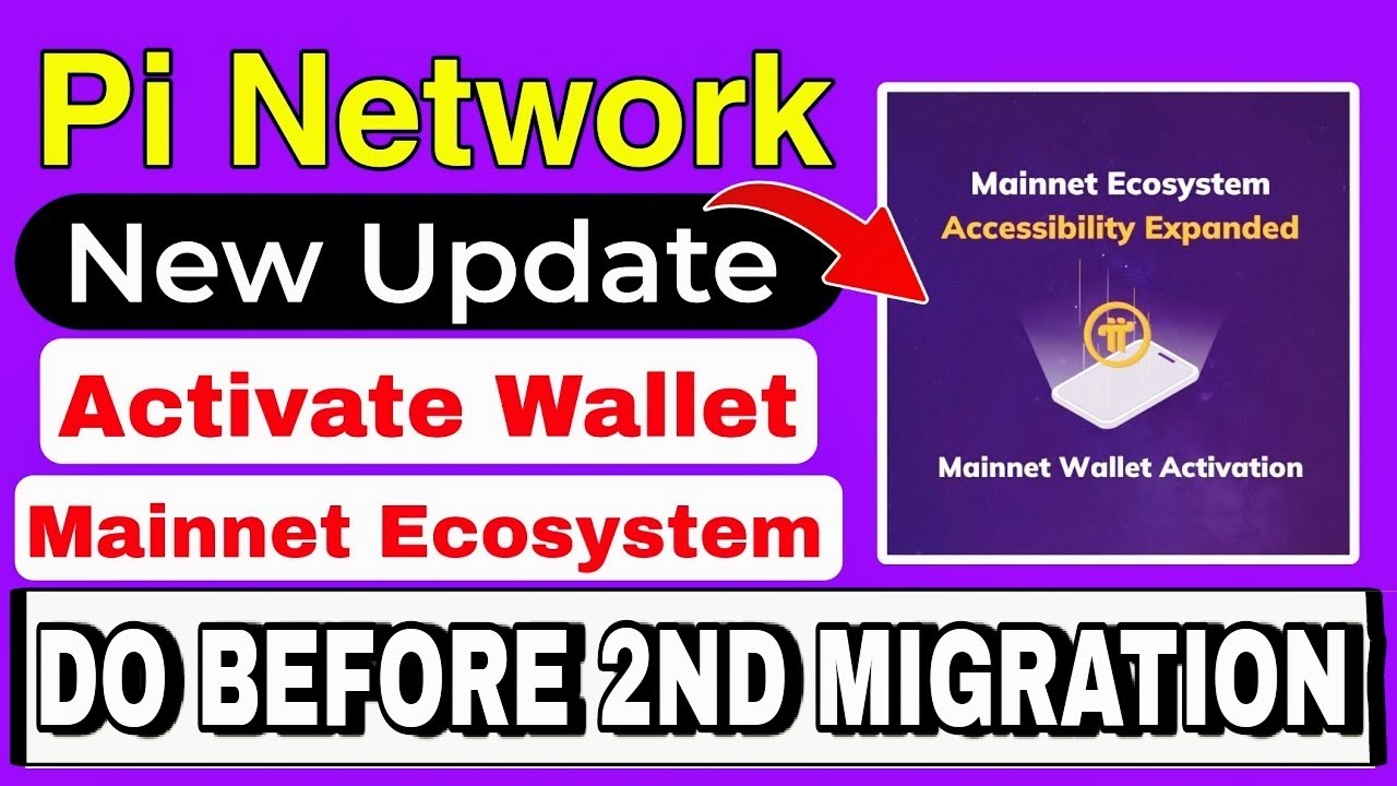Pi Network. Last Update Pi network new update 🔥| mainnet wallet activation update | Pi latest ...