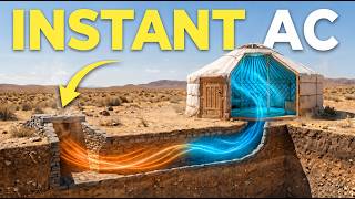 This Mongolian $300 Tunnel Keeps Homes Cool Forever Why Is It Banned