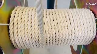 20mm-40mm plastic pp pe manila cotton Big size twisted rope making machine