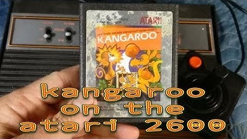 Kangaroo on the Atari 2600