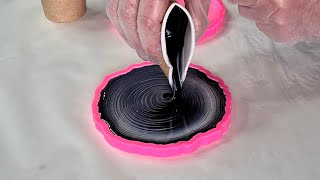 #971 I Wonder What Will Happen If I Try To Do A Ring Pour Out Of Resin?