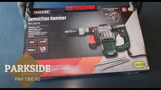 Macht Laune: Abbruchhammer PAH 1700 C4 von PARKSIDE® - YouTube | Bohrmaschinen & Zubehör