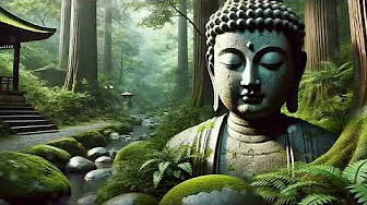Positive Energy Meditation & Yoga Ambience | Sacred Zen Garden | Mind Calming Buddha Music
