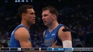 Luka Doncic Fights Patrick Beverley After Teaching Entire Clippers A Lesson !