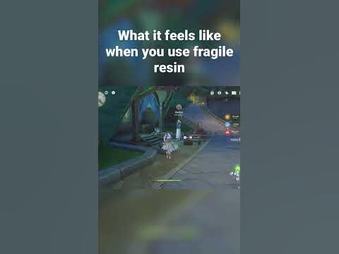 😠Using fragile resin in Genshin Impact be like..