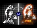 How To Make MANGA AURA Effect In After Effects Anime Edit Tutorial