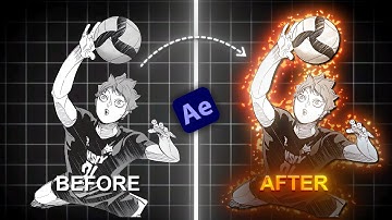 How To Make MANGA AURA Effect in After Effects | Anime Edit Tutorial