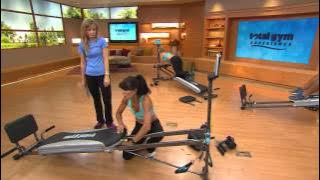 Total Gym Platinum Plus w/8 Attachments & 4 DVDs with Jennifer Coffey