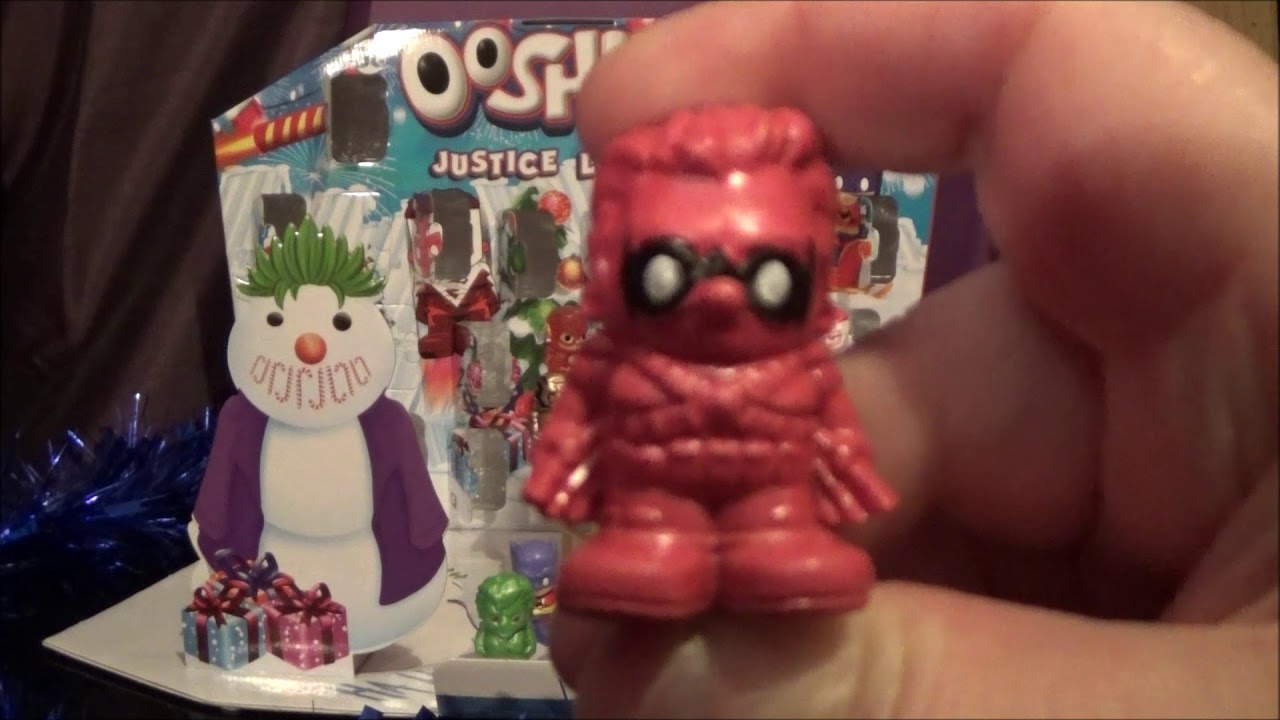 ooshies dc advent calendar 2018