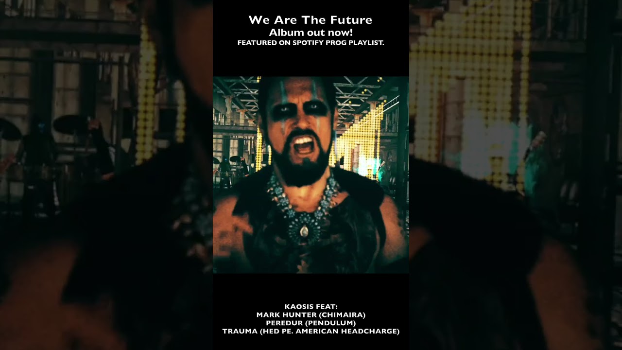 MARK HUNTER (CHIMAIRA) drops huge collab with KAOSIS! WTF!