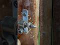 Simple idea # Craft design # DIY # Gate latch lock