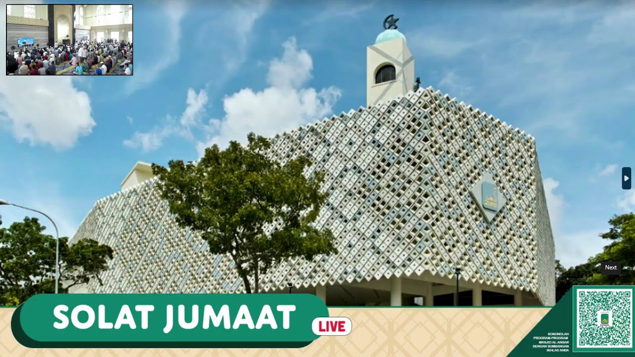 Solat Jumaat (LIVE) @ Masjid Al-Ansar