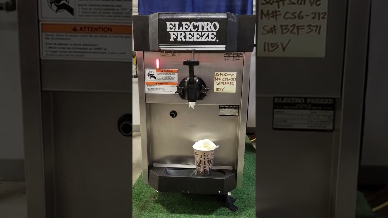 Lot 127 Electro Freeze Countertop Soft Cream Machine Model CS5 242