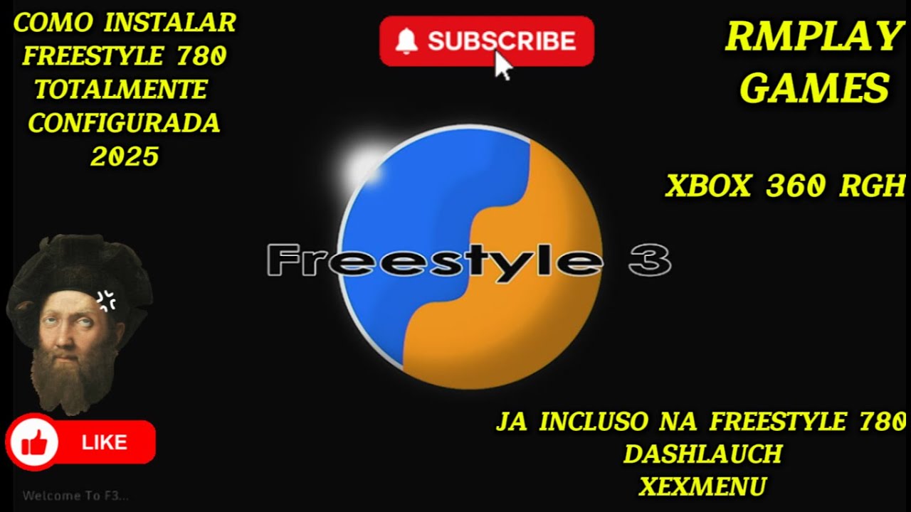 COMO INSTALAR FREESTYLE 780 DASHBOARD NO XBOX 360 2025 YouTube