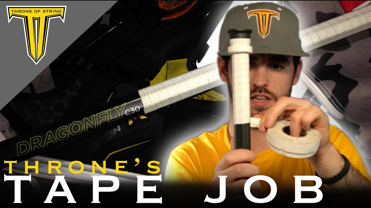 Tutorial : How to Tape a Lacrosse Shaft : Epoch Gen5 Dragonfly C30