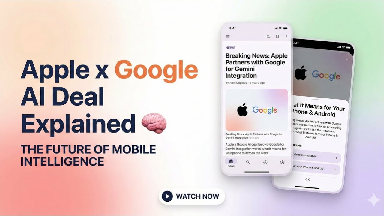 Siri Just Got a Brain Transplant! 🧠 Apple x Google AI Deal Explained