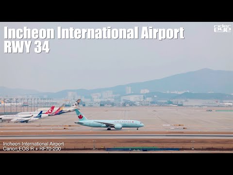 RWY34 at <strong>Incheon</strong> <strong>International</strong> <strong>Airport</strong>(Canon EOS R + RF70-200)[ridereye]
