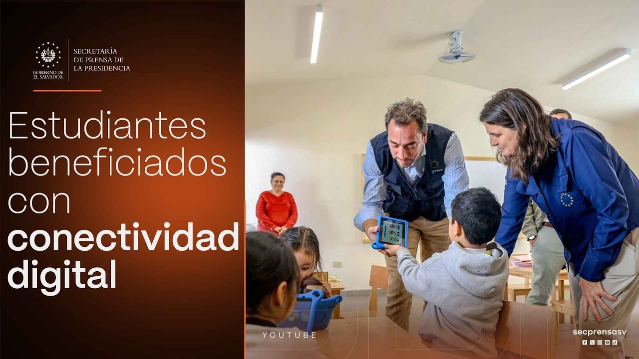 Gobierno del Presidente Bukele verifica implementación del programa de Conectividad Digital Social