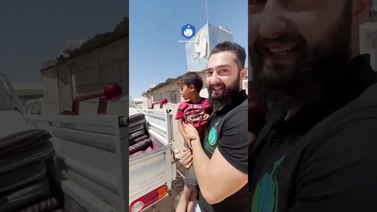 نقل عوائل من خيم متهالكة .. إلى شقق سكنية #فريق_الاستجابة_الطارئة