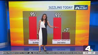 First Alert Forecast: Heat advisory
