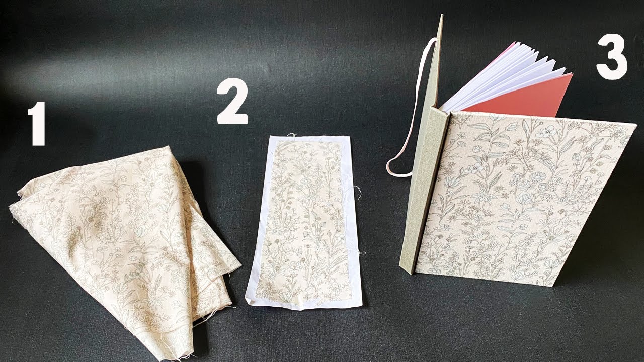 [TRUCO]  TELAS para ENCUADERNACIÓN👉 Convertir Tela Normal en Tela de Encuadernación, TUTORIAL
