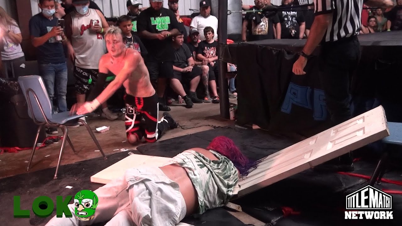 Dante Leon vs Chris Carter - Loko Wrestling Championship - Title Match Network
