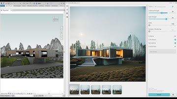 AI makes visualizations in Revit