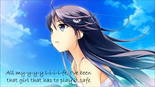 {Fallin'}-{Nightcore}-{Lyrics}-{LyricsByLexi}